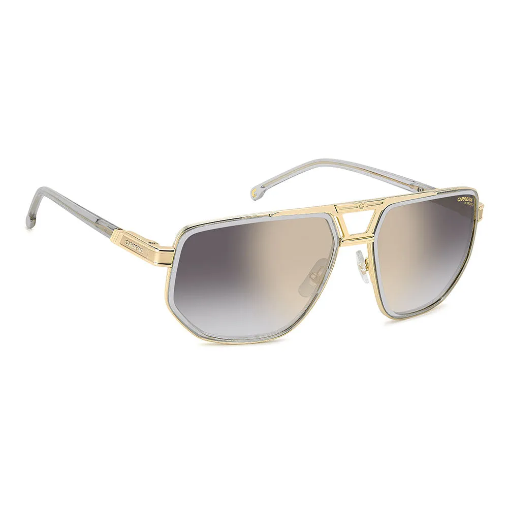 1072 Double-Bridge Stainless Steel Sunglasses