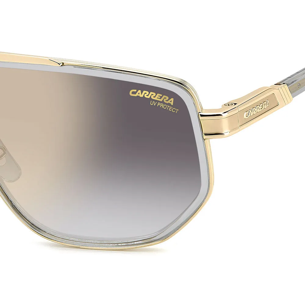 1072 Double-Bridge Stainless Steel Sunglasses