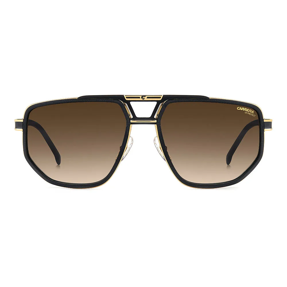 1072 Double-Bridge Stainless Steel Sunglasses
