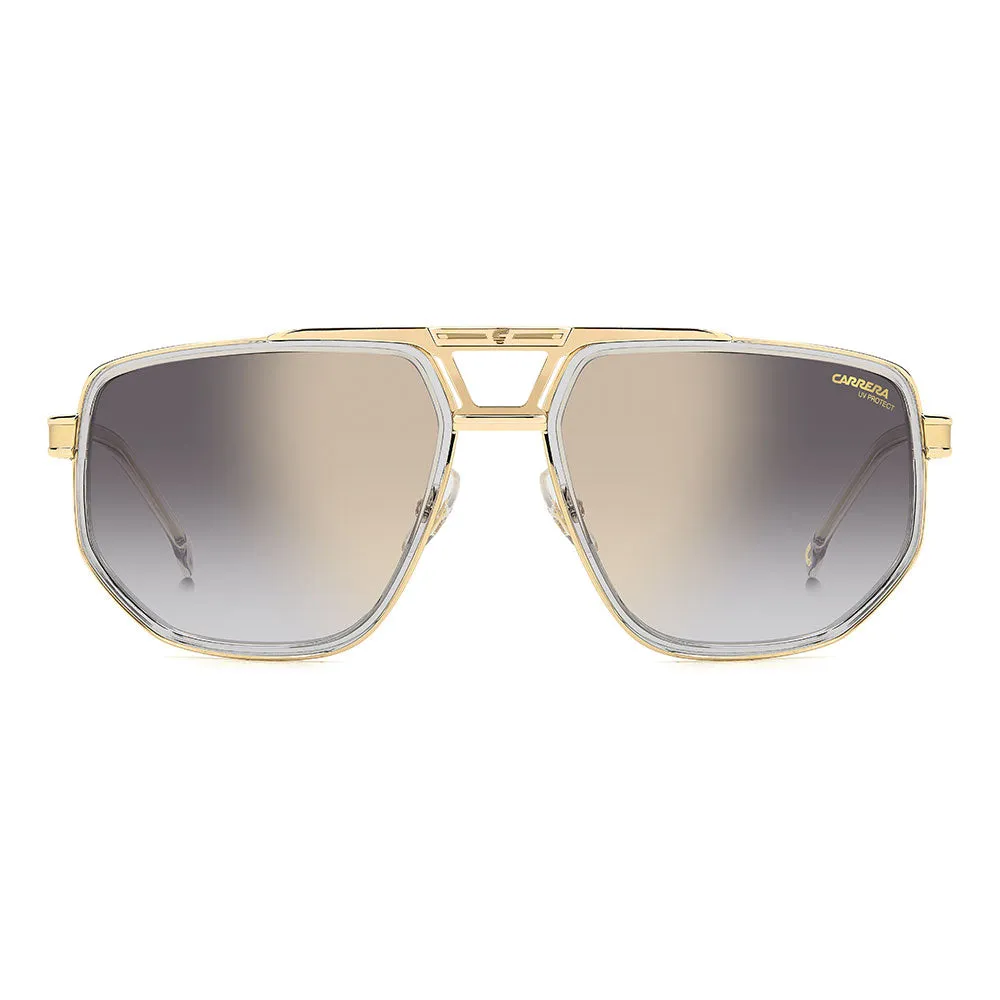 1072 Double-Bridge Stainless Steel Sunglasses