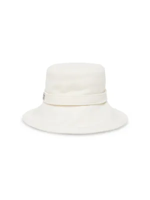Alberta Ferretti Monogram Logo Bucket Hat