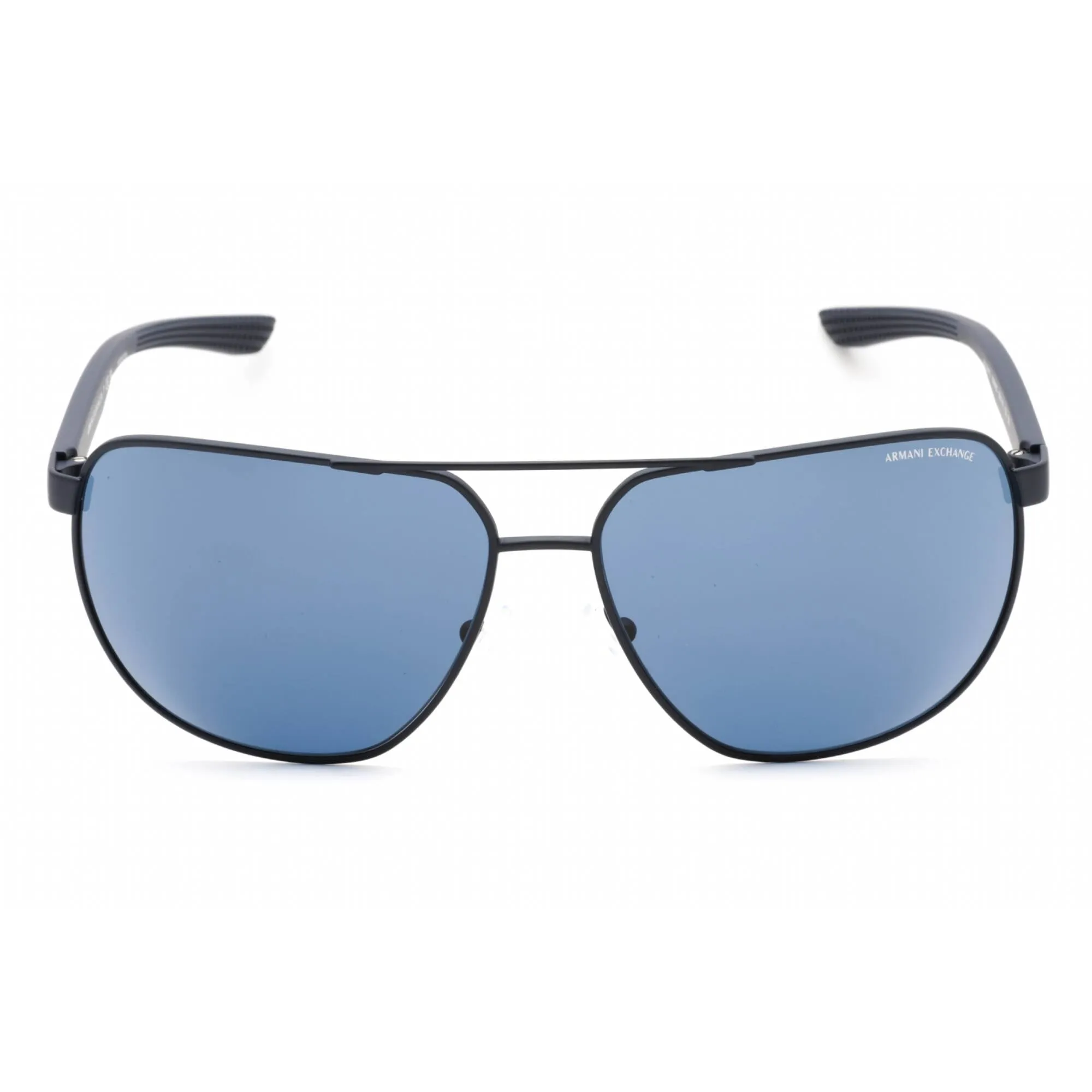Armani Exchange Men's Sunglasses - Matte Blue Metal Aviator Frame | 0AX2047S 609980