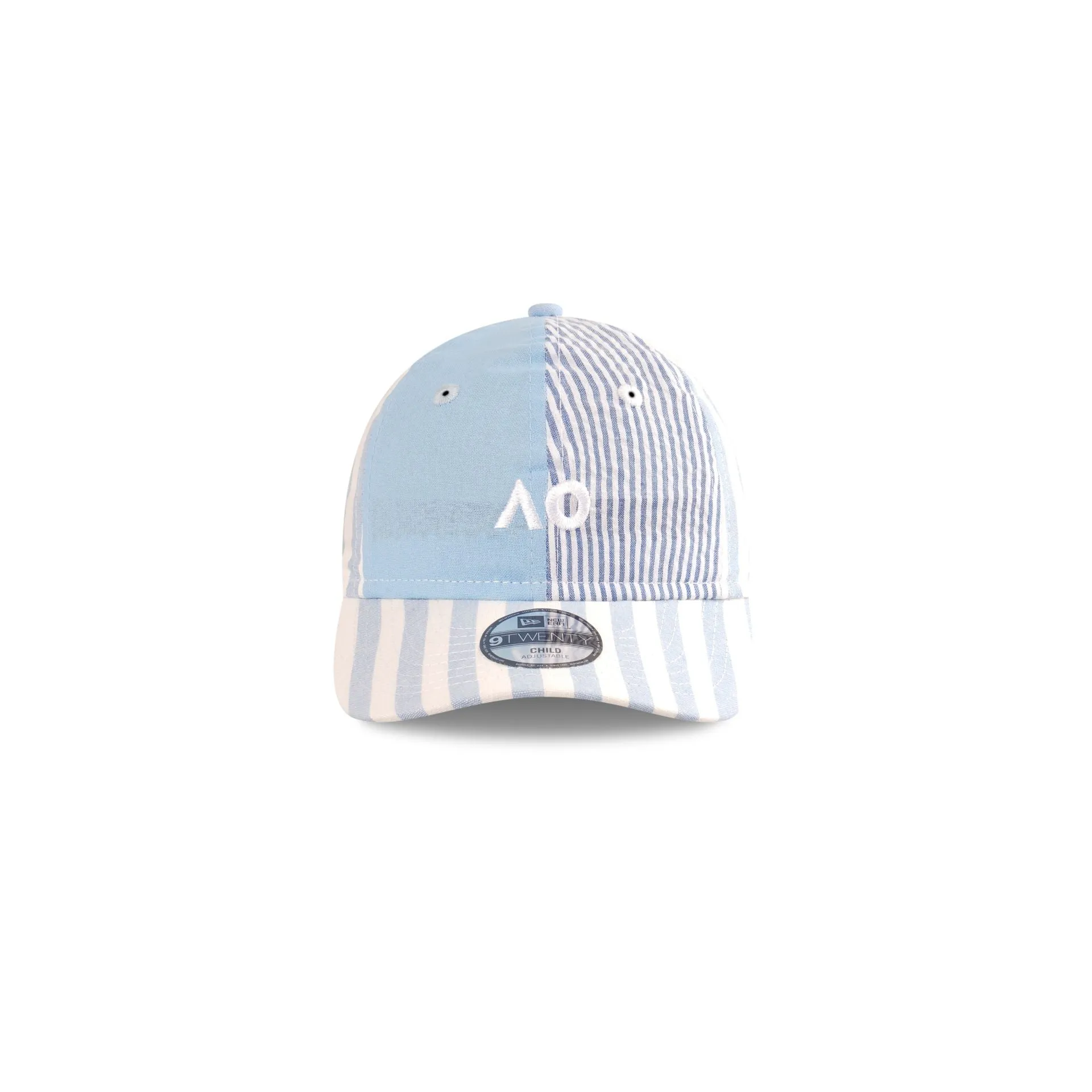 Australian Open '25 Panelled Blue Kids 9TWENTY Cloth Strap