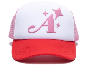 Awake NY A Trucker Hat in Pink