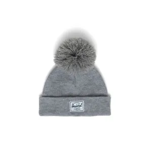 Baby Beanie Pom - Heather Light Grey