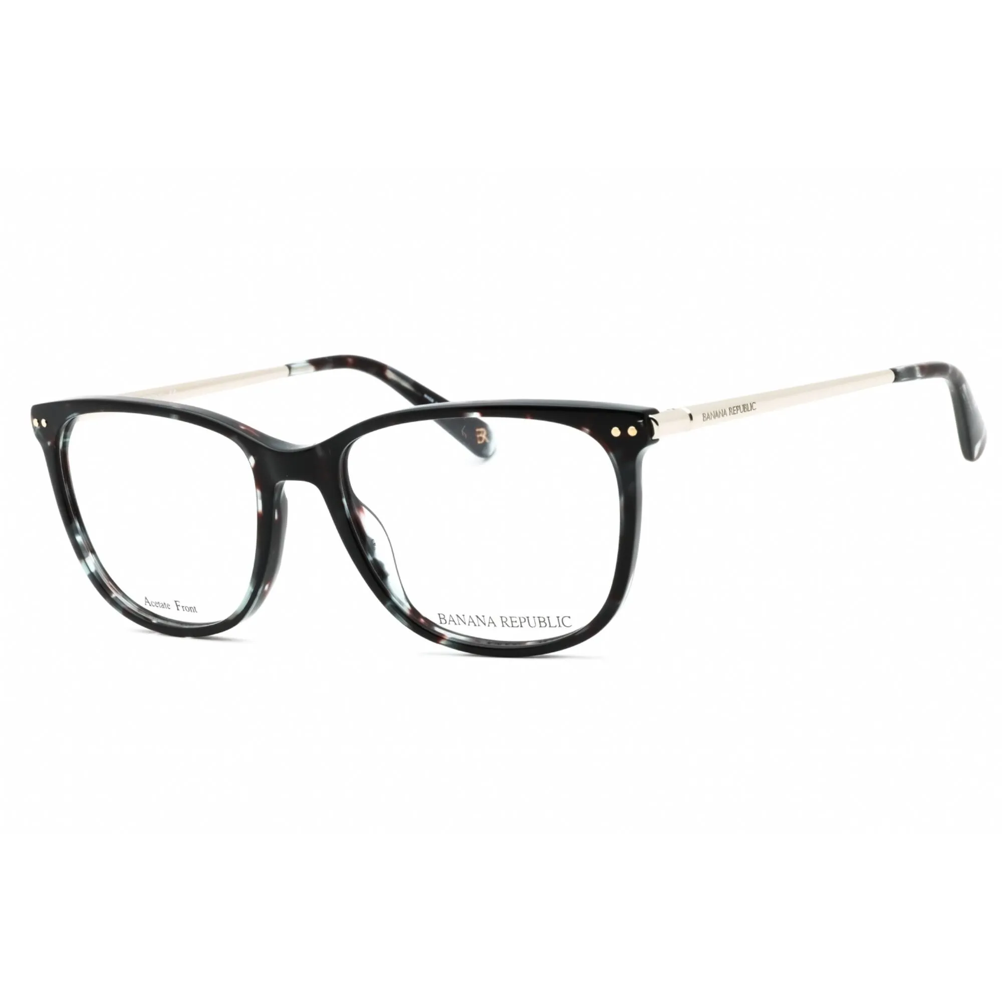 Banana Republic Women's Eyeglasses - 51mm Black Green Havana Frame | Shannia 0EO3 00