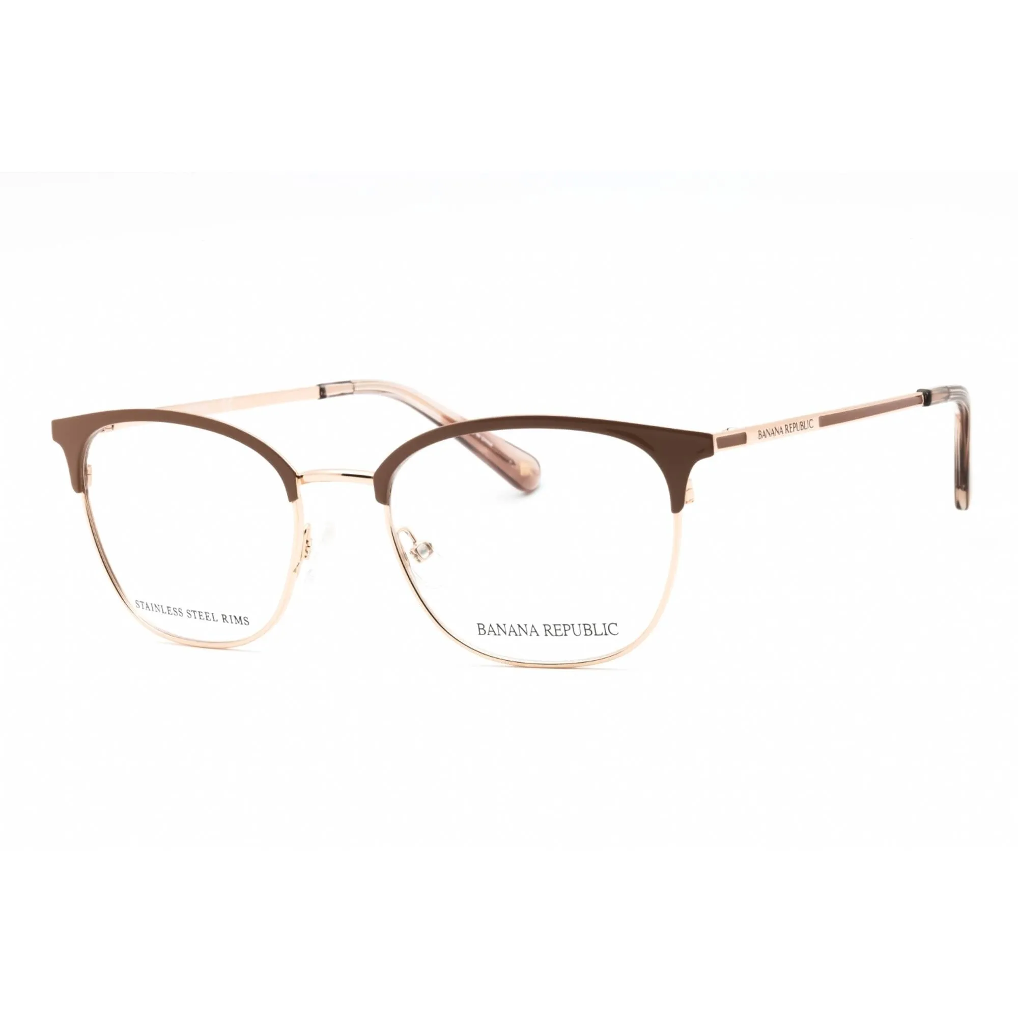 Banana Republic Women's Eyeglasses - Brown Square Full Rim Frame | ISADORA 009Q 00