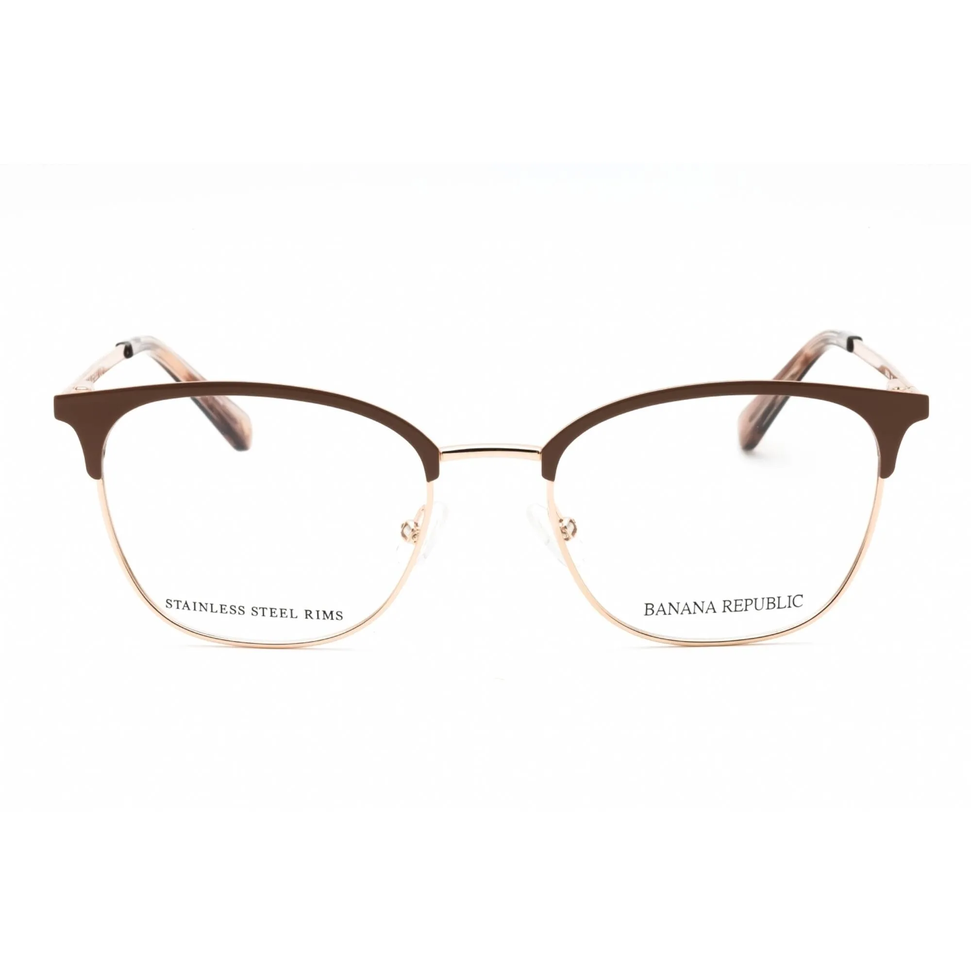 Banana Republic Women's Eyeglasses - Brown Square Full Rim Frame | ISADORA 009Q 00
