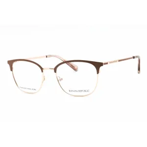 Banana Republic Women's Eyeglasses - Brown Square Full Rim Frame | ISADORA 009Q 00
