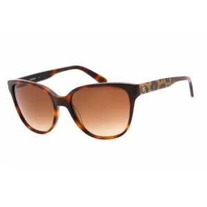 Bebe Women's Sunglasses - Tortoise Plastic Full Rim Rectangular Frame | BB7185 214