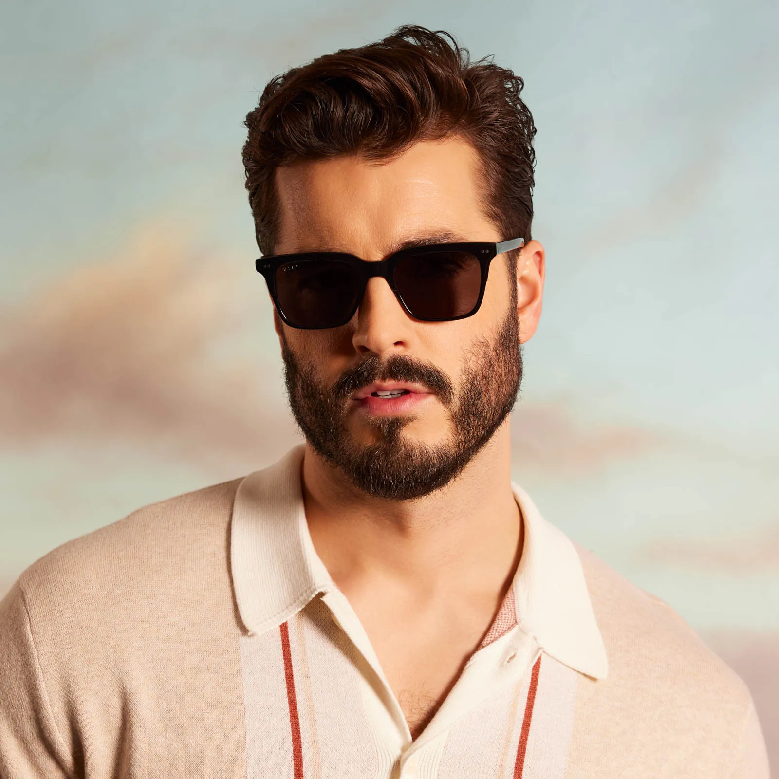 BILLIE - BLACK   GREY   POLARIZED SUNGLASSES