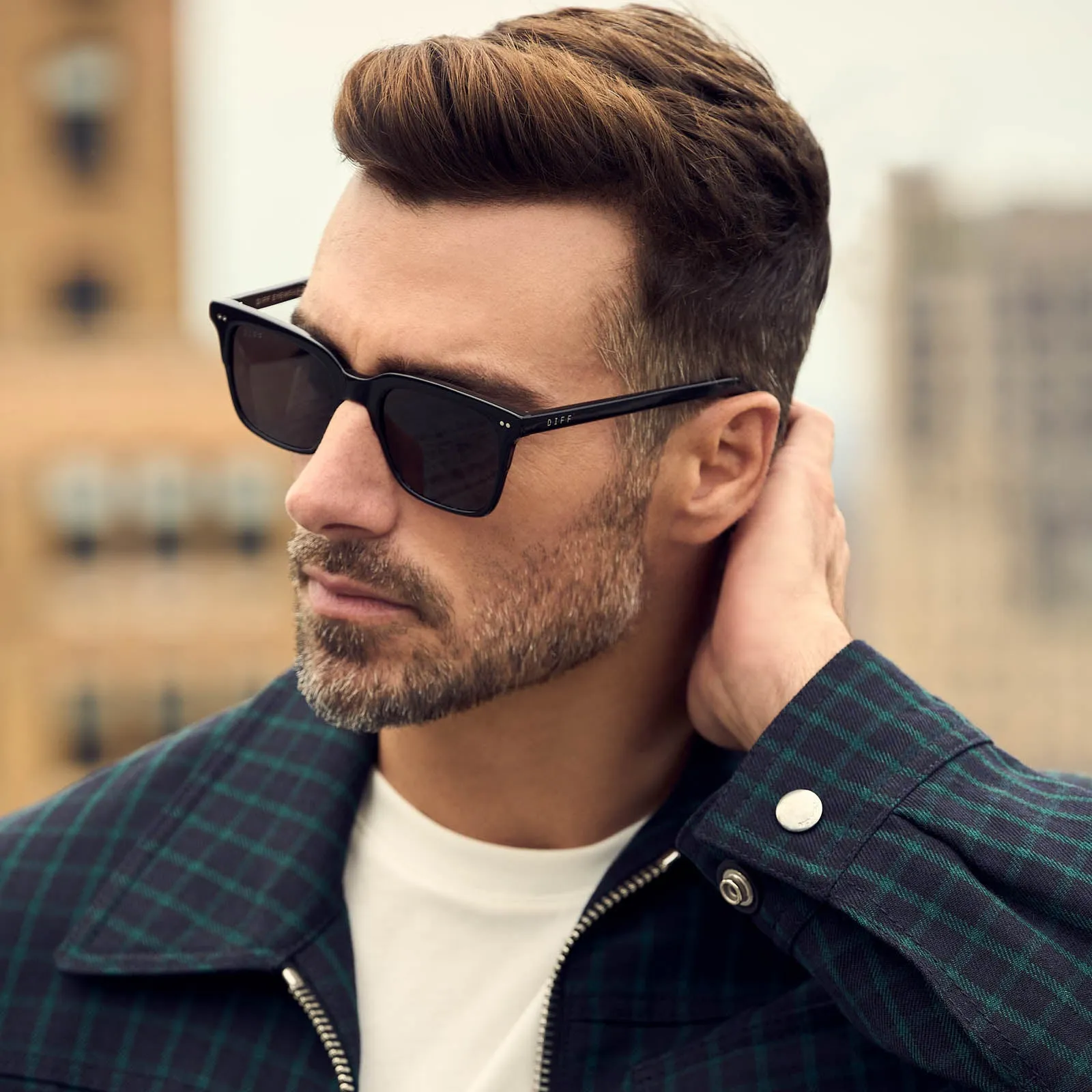 BILLIE - BLACK   GREY   POLARIZED SUNGLASSES
