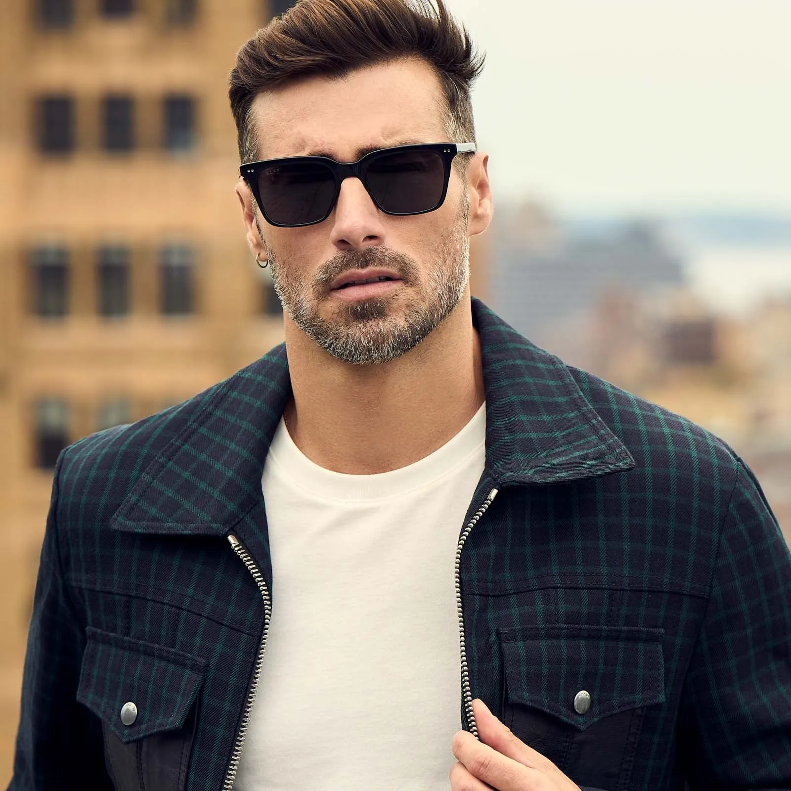 BILLIE - BLACK   GREY   POLARIZED SUNGLASSES