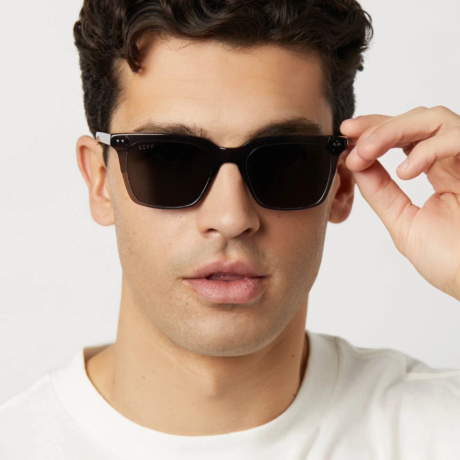 BILLIE - BLACK SMOKE CRYSTAL   GREY   POLARIZED SUNGLASSES