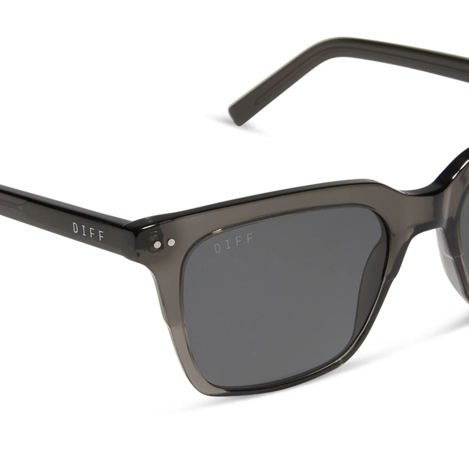 BILLIE - BLACK SMOKE CRYSTAL   GREY   POLARIZED SUNGLASSES