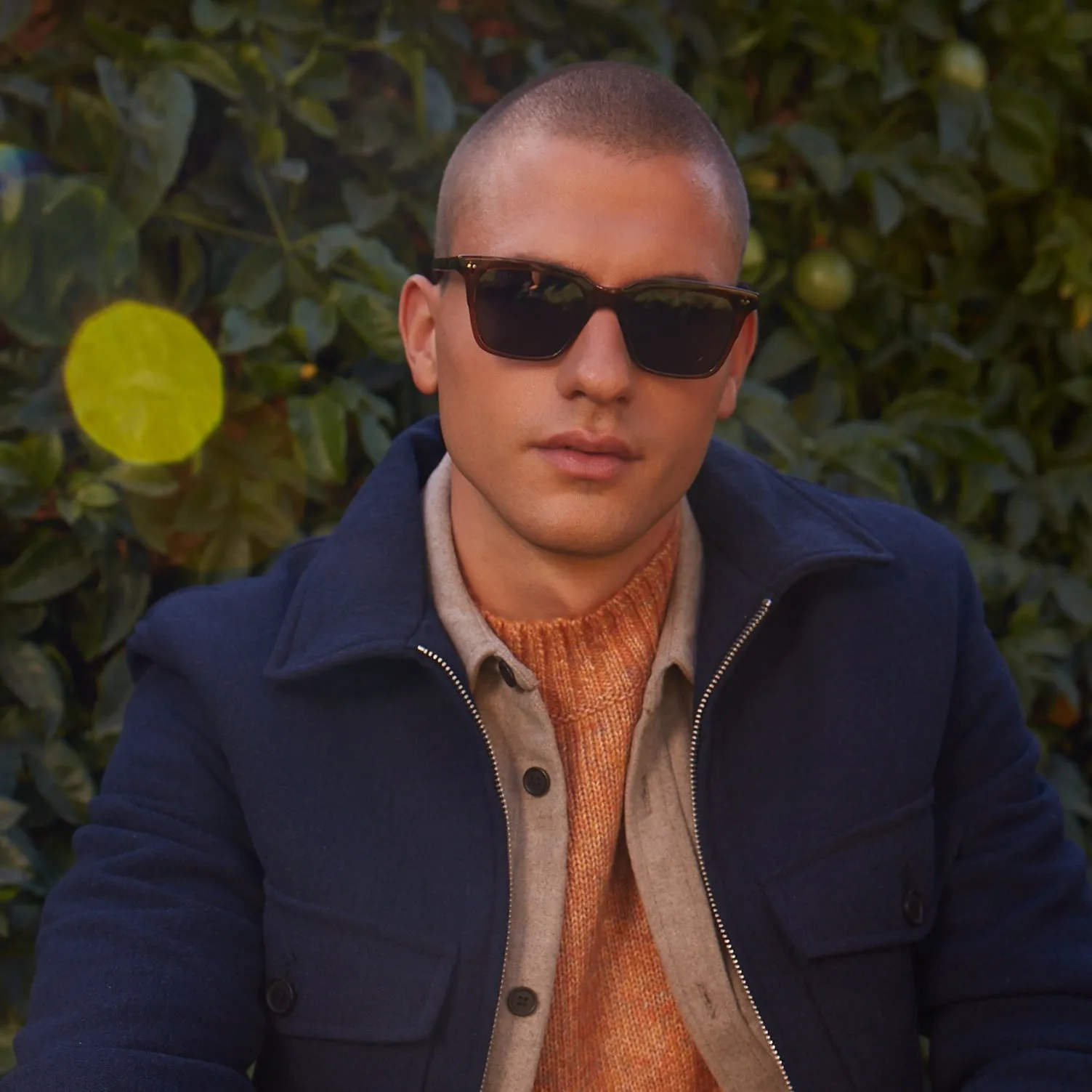 BILLIE - BLACK SMOKE CRYSTAL   GREY   POLARIZED SUNGLASSES