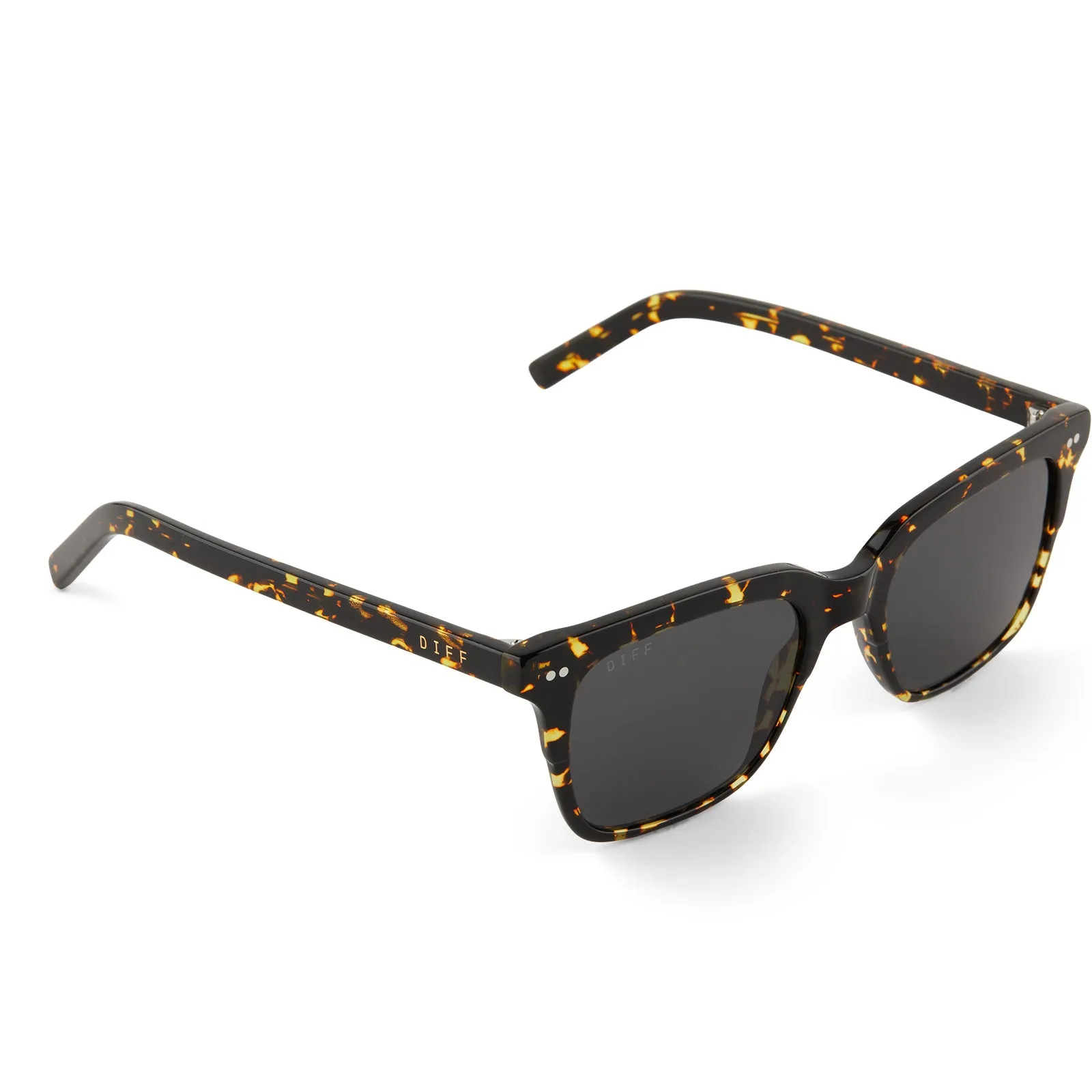 BILLIE - FIERY TORTOISE   GREY   POLARIZED SUNGLASSES