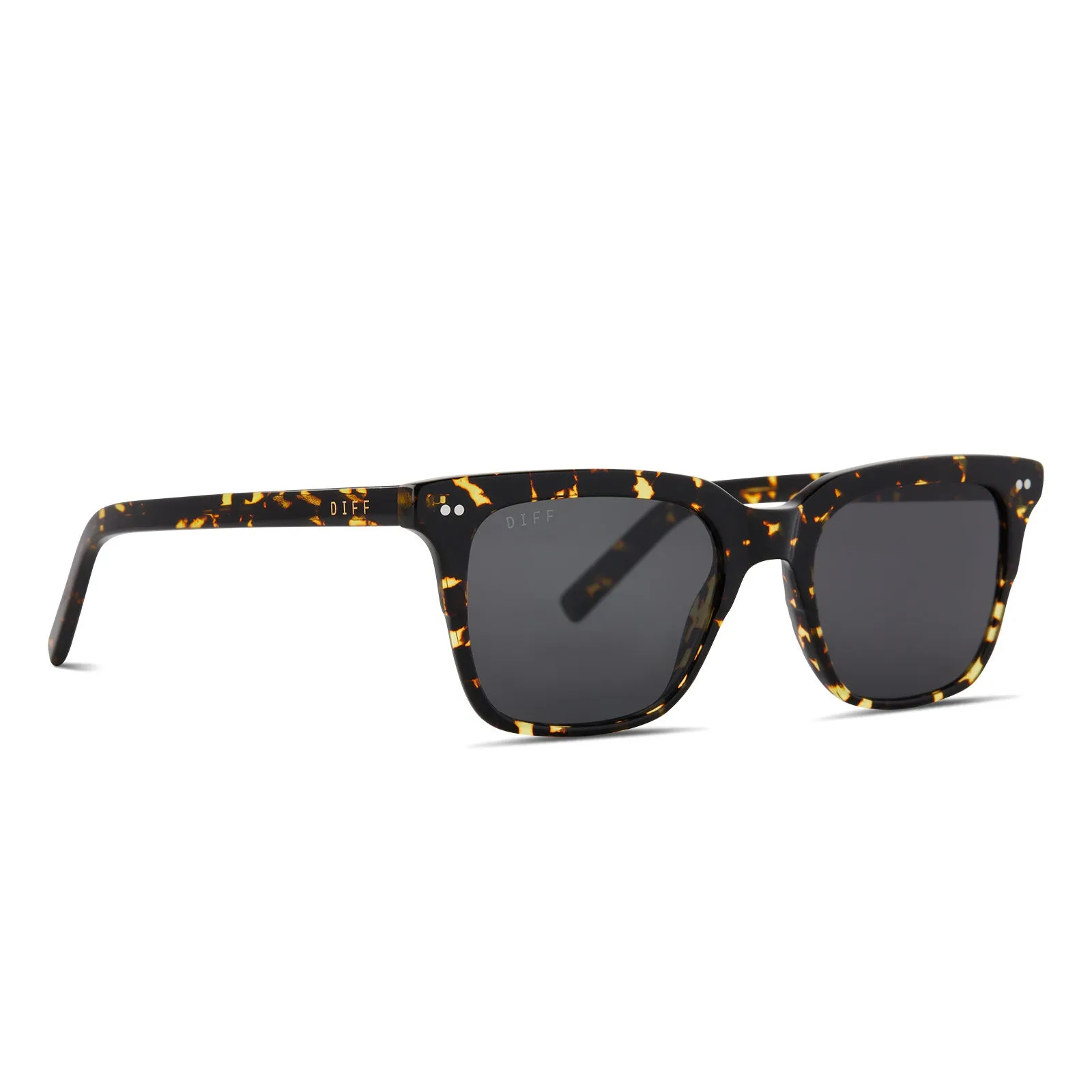 BILLIE - FIERY TORTOISE   GREY   POLARIZED SUNGLASSES