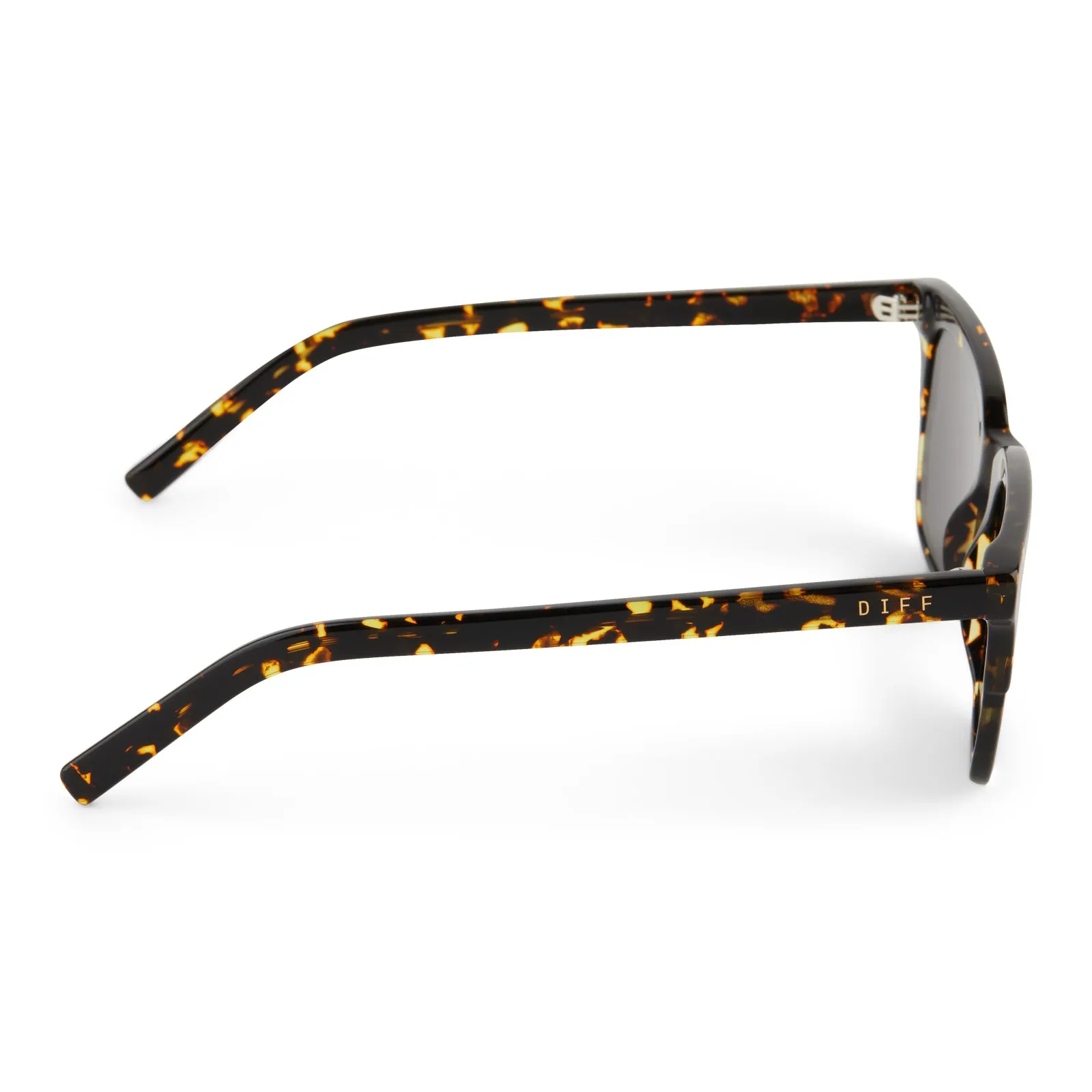 BILLIE - FIERY TORTOISE   GREY   POLARIZED SUNGLASSES