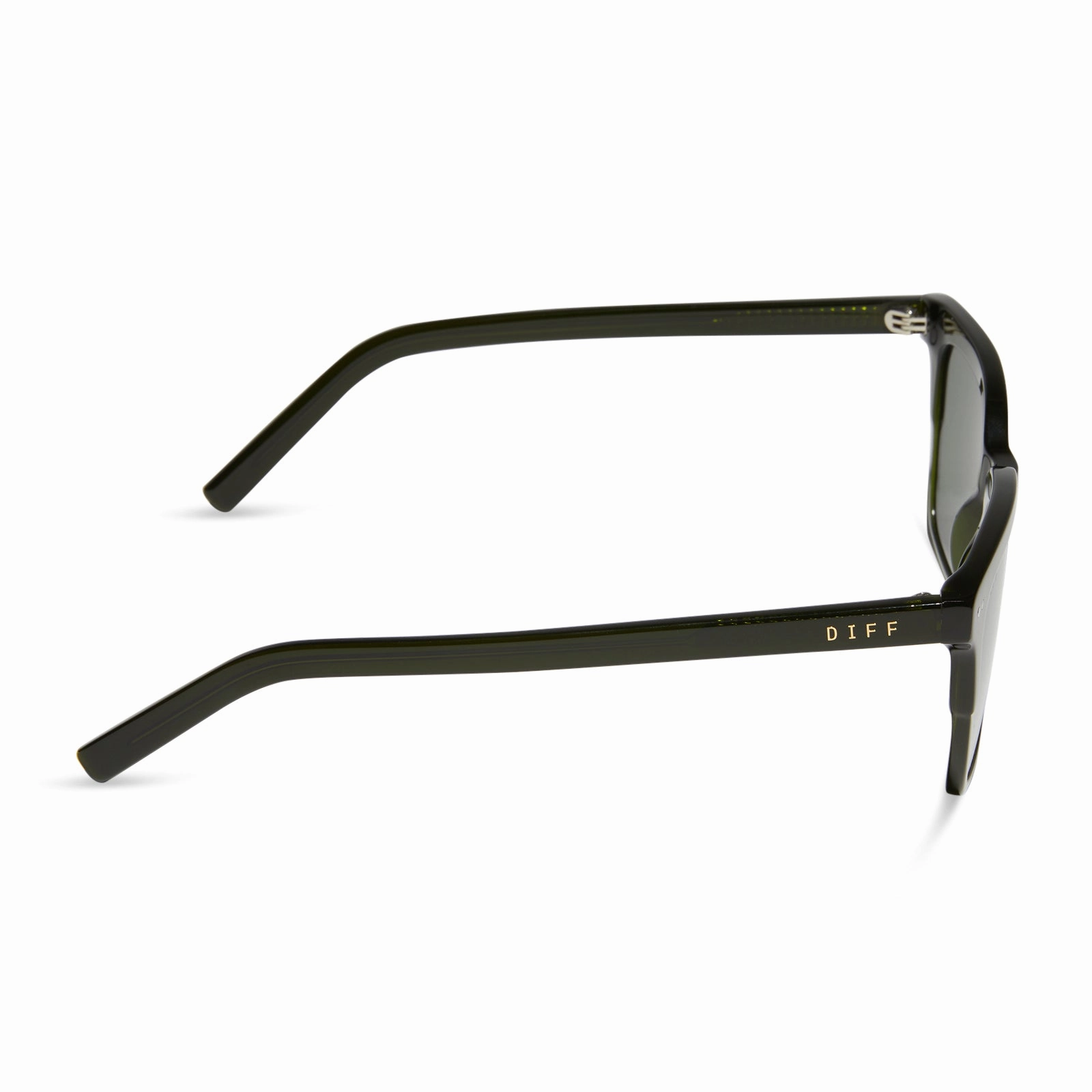 BILLIE - DARK OLIVE CRYSTAL   G15   POLARIZED SUNGLASSES