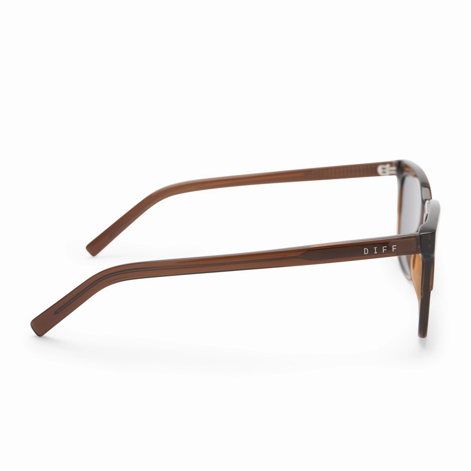 BILLIE - WHISKEY   GREY POLARIZED SUNGLASSES