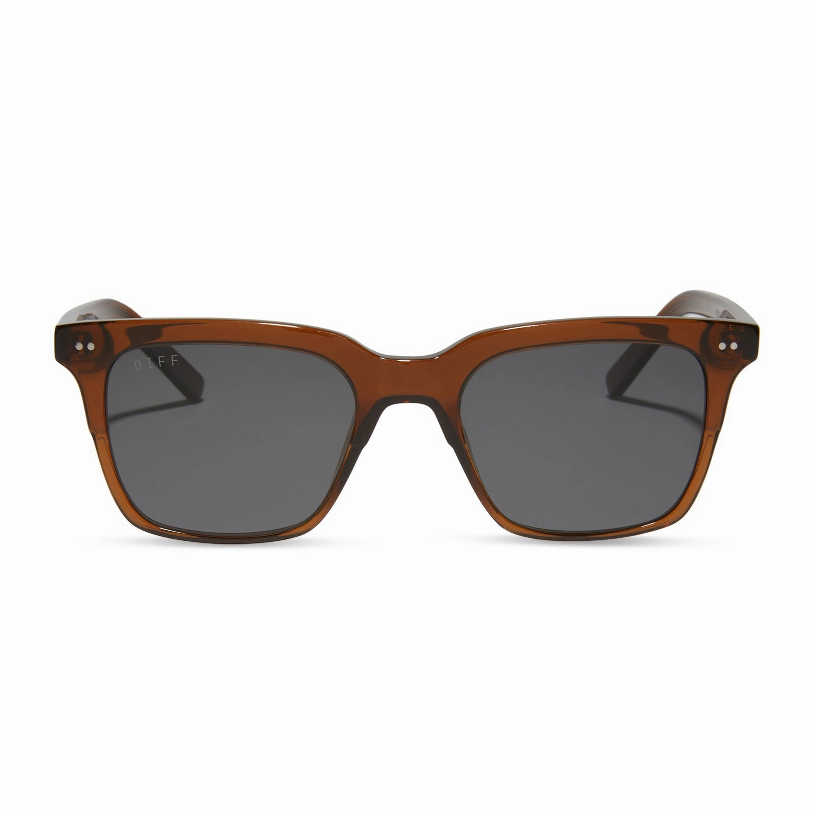 BILLIE - WHISKEY   GREY POLARIZED SUNGLASSES
