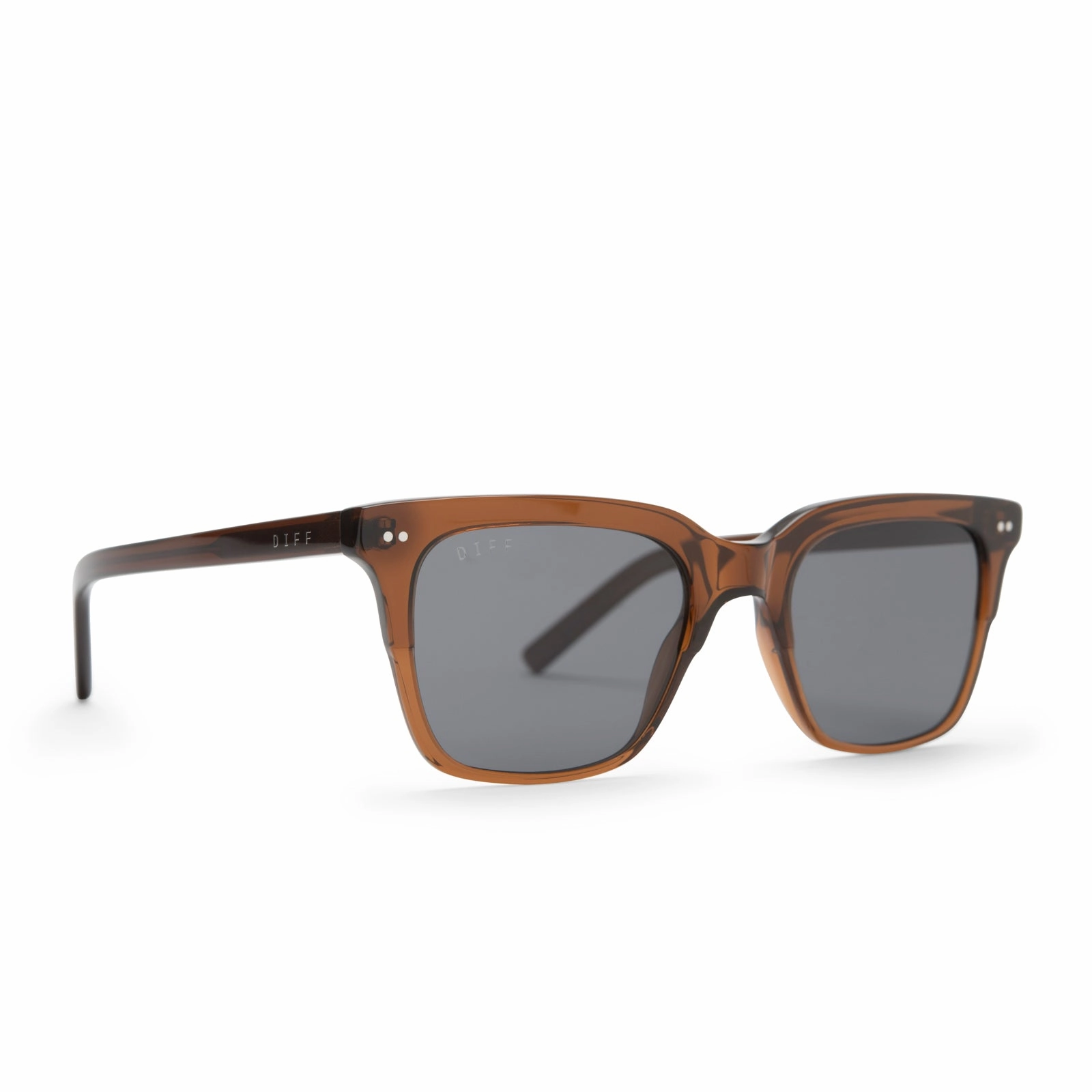 BILLIE - WHISKEY   GREY POLARIZED SUNGLASSES