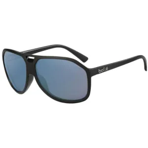 Bolle Men's Sunglasses - Matt Black Pilot Frame | BOLLE BARON MATT BLACK PHANTOM 