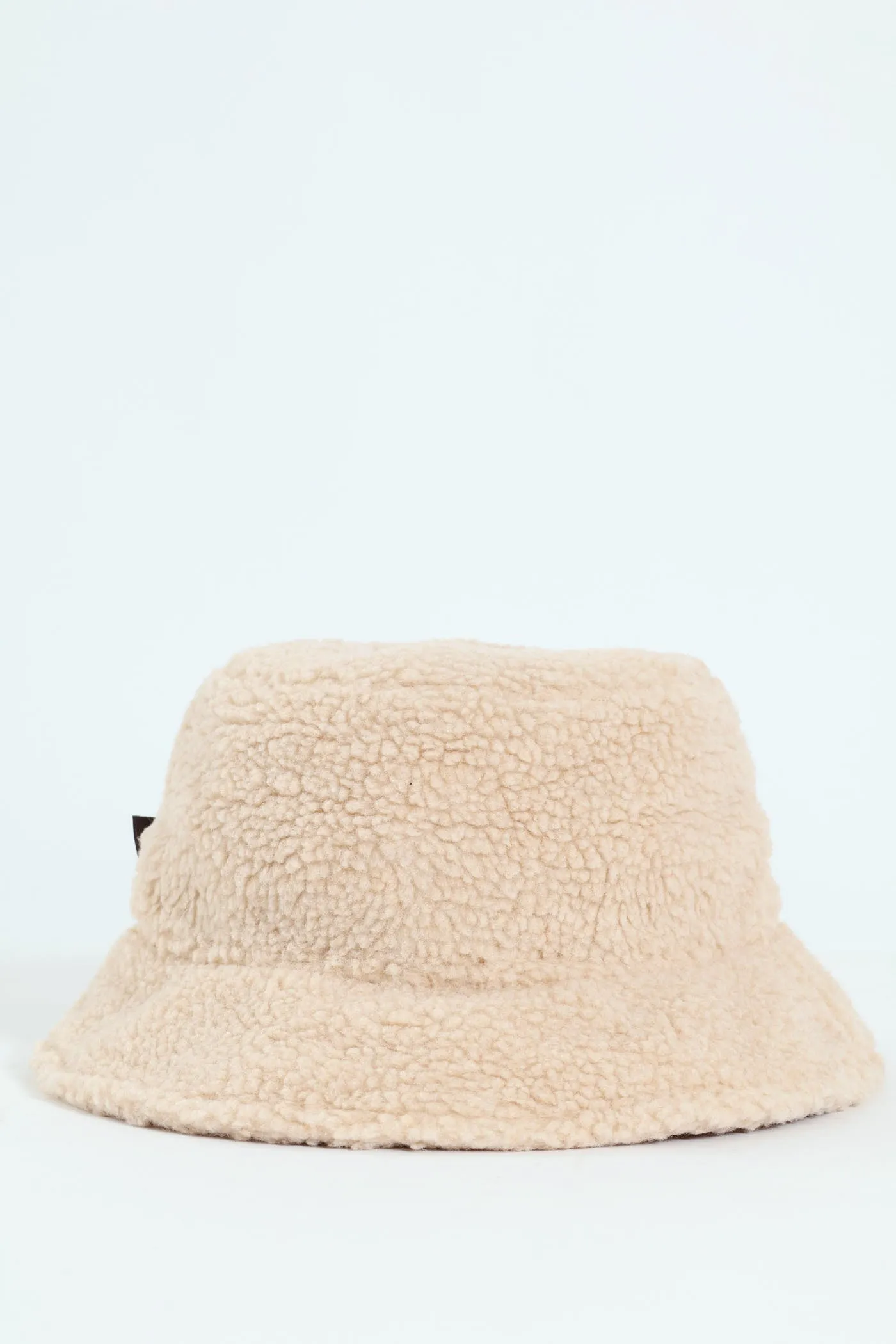 Borg Bucket Hat - Taupe