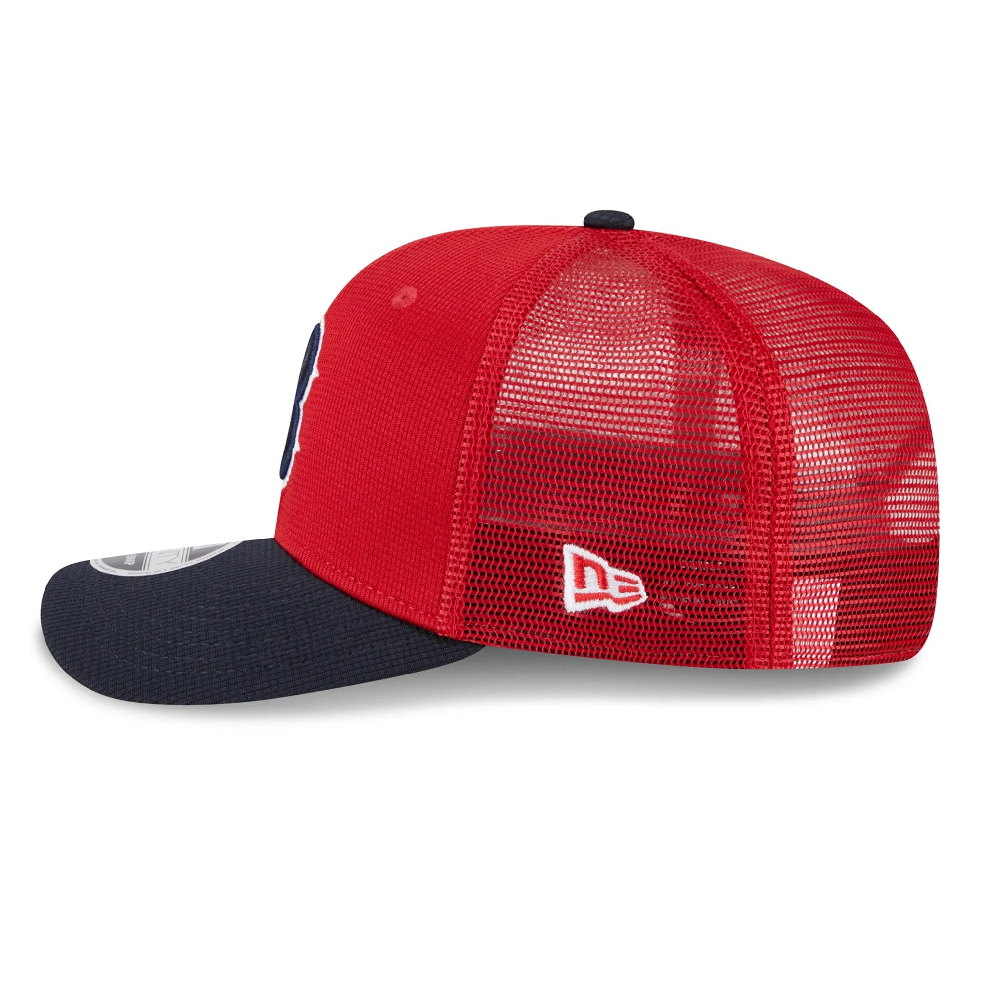 Boston Red Sox New Era Red/Navy Batting Practice 9SEVENTY Trucker Hat