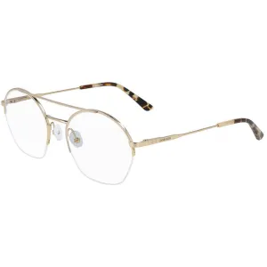 Calvin Klein Unisex Eyeglasses - Gold Metal Round Frame | CALVIN KLEIN CK20110 717