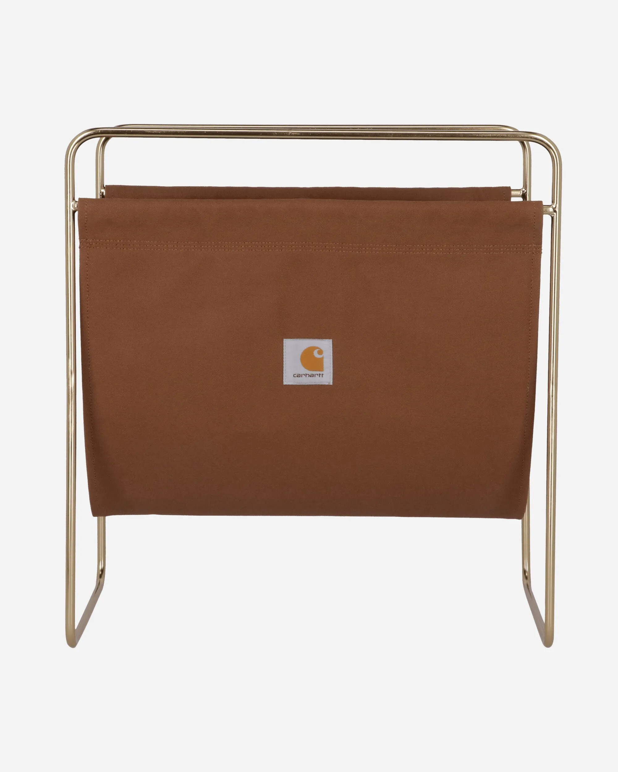 Canvas Magazine Stand Hamilton Brown