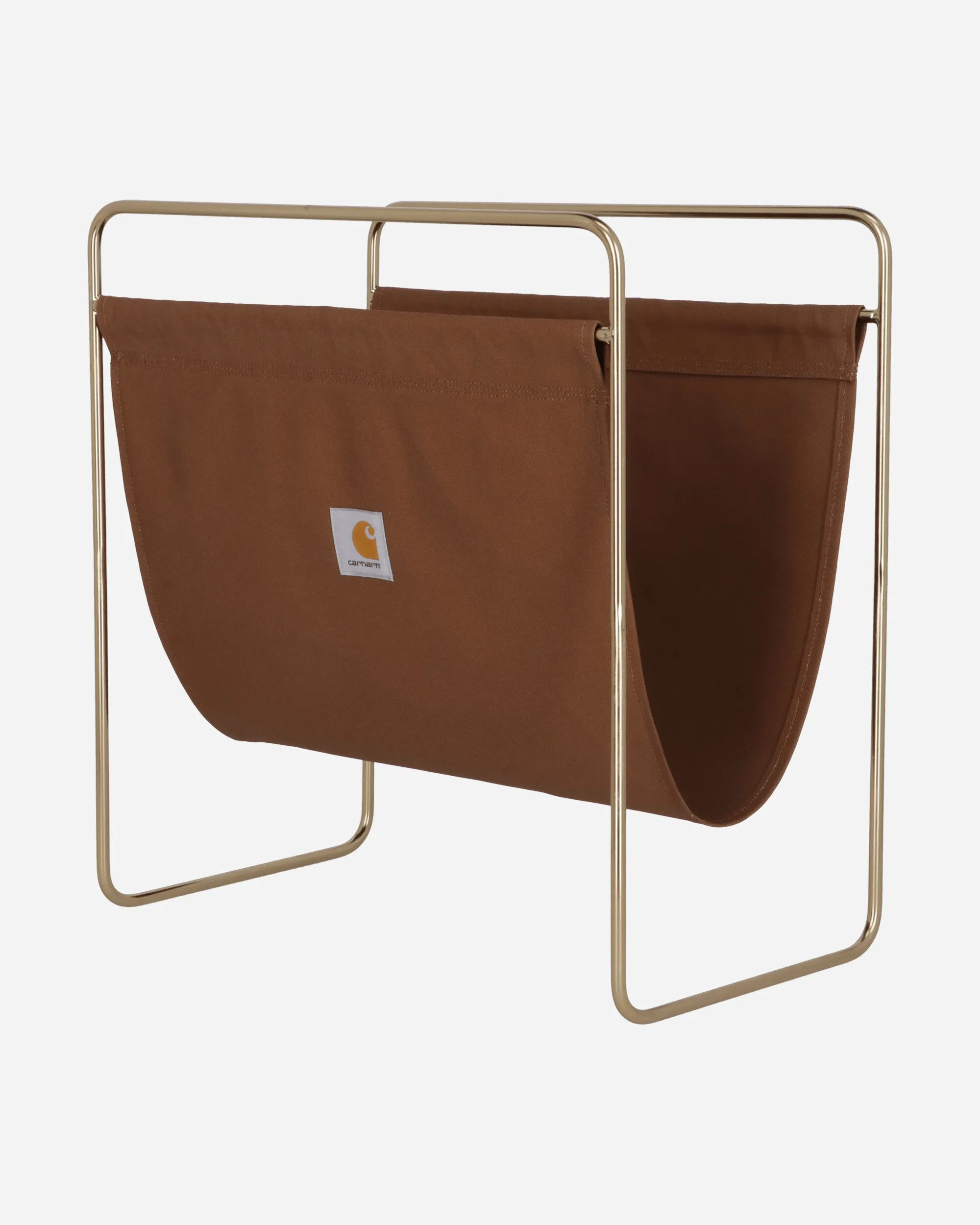 Canvas Magazine Stand Hamilton Brown