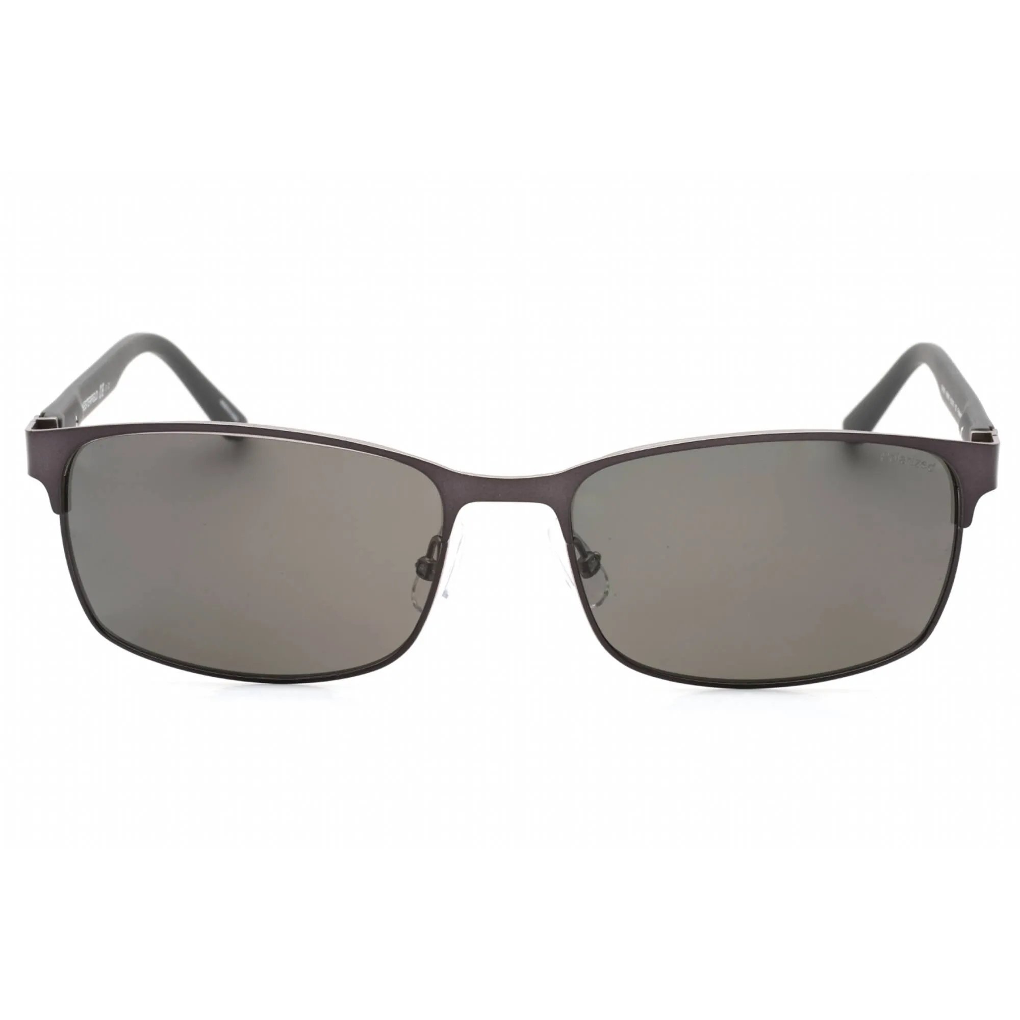 Chesterfield Men's Sunglasses - Matte Grey Rectangular Metal Frame | CH 15/S 0RIW M9