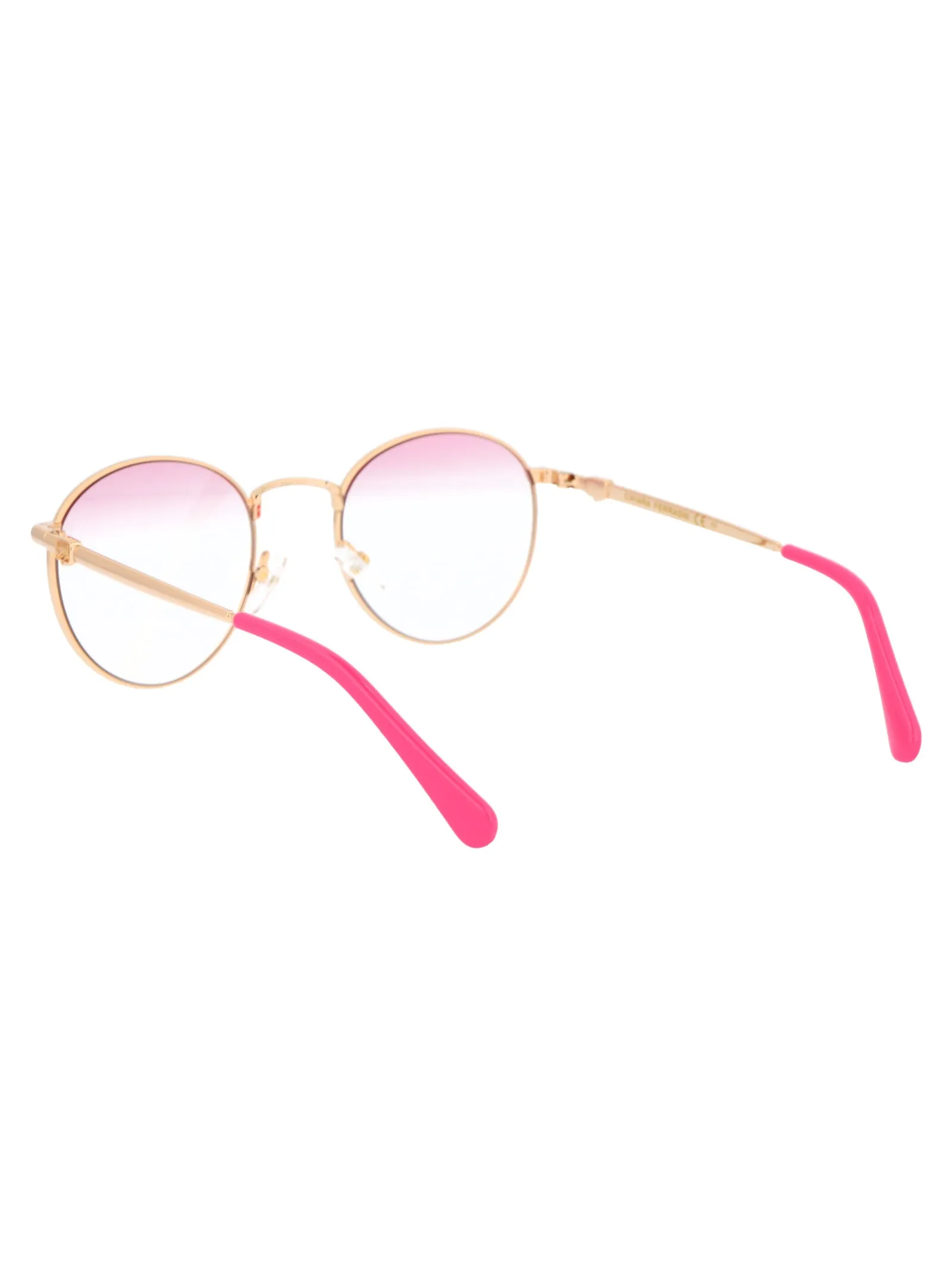 Chiara Ferragni Logo-Plaque Round Frame Sunglasses