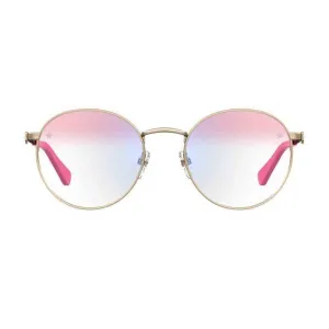 Chiara Ferragni Logo-Plaque Round Frame Sunglasses