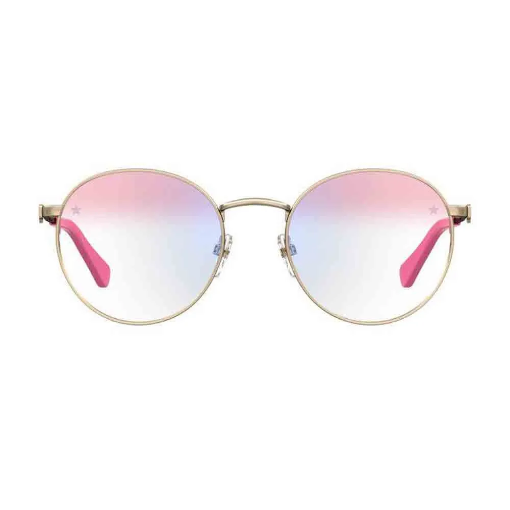 Chiara Ferragni Logo-Plaque Round Frame Sunglasses