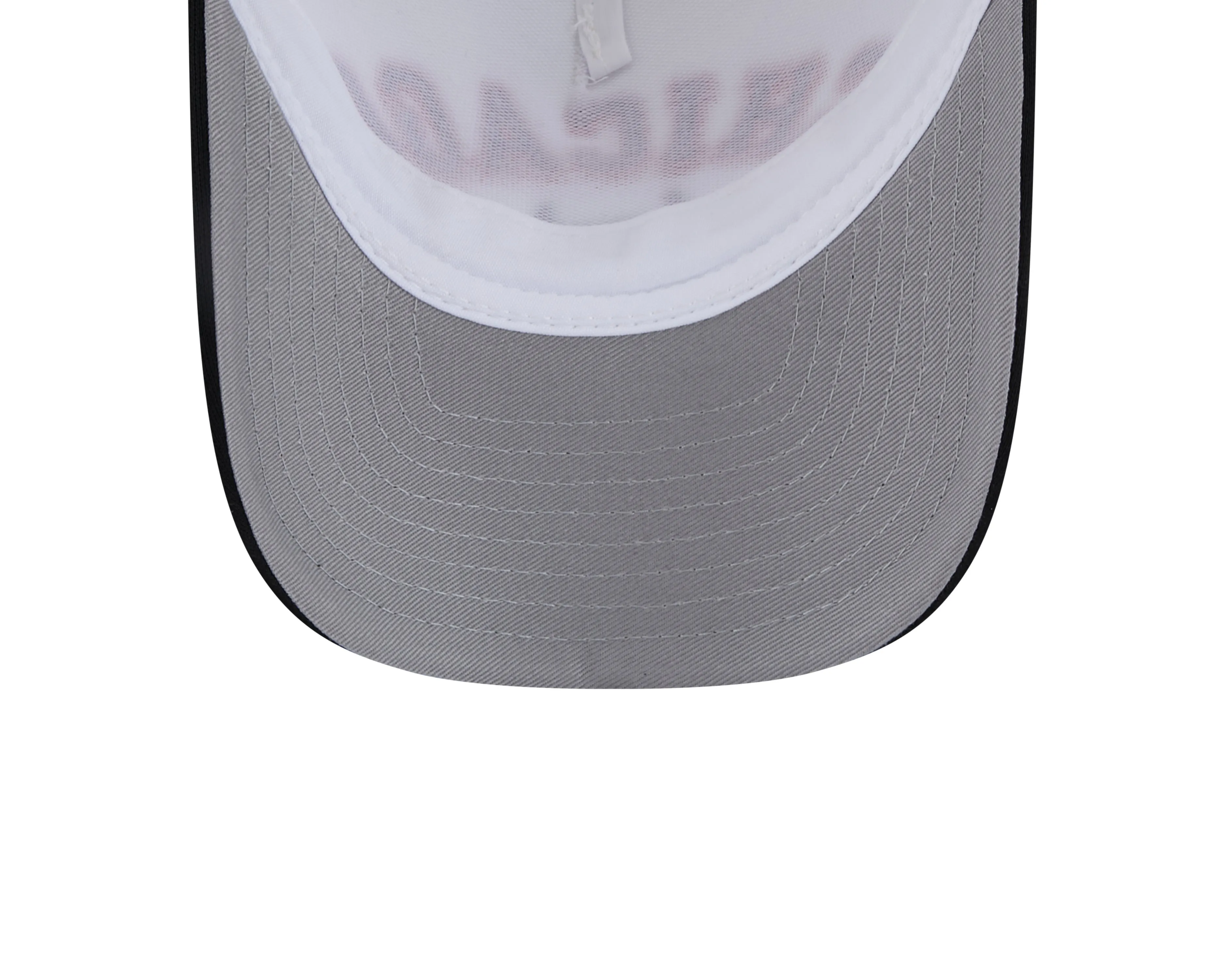 Chicago Bulls 2 Tone Chrome/Black New Era 9FORTY M-Crown Trucker Adjustable Hat