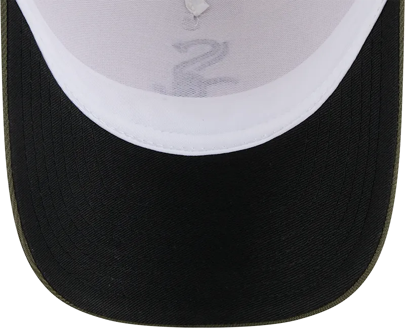 Chicago White Sox 2025 Armed Forces Day Camo New Era 9FORTY M-Crown Trucker Adjustable Hat