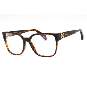 Chopard Women's Eyeglasses - Shiny Tortoise Plastic Square Full Rim | VCH324S 0743