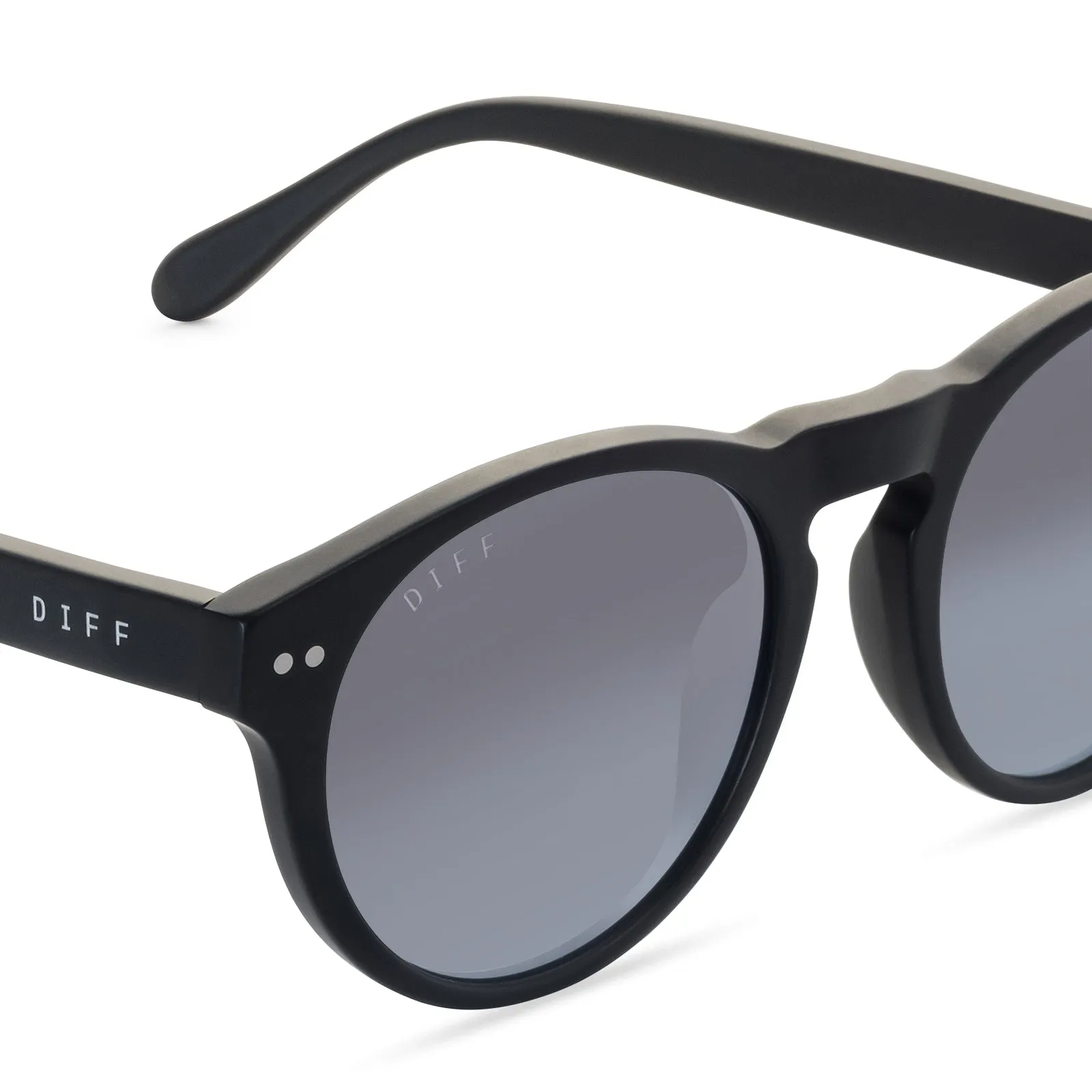 CODY - MATTE BLACK   BLUE GRADIENT FLASH   POLARIZED SUNGLASSES