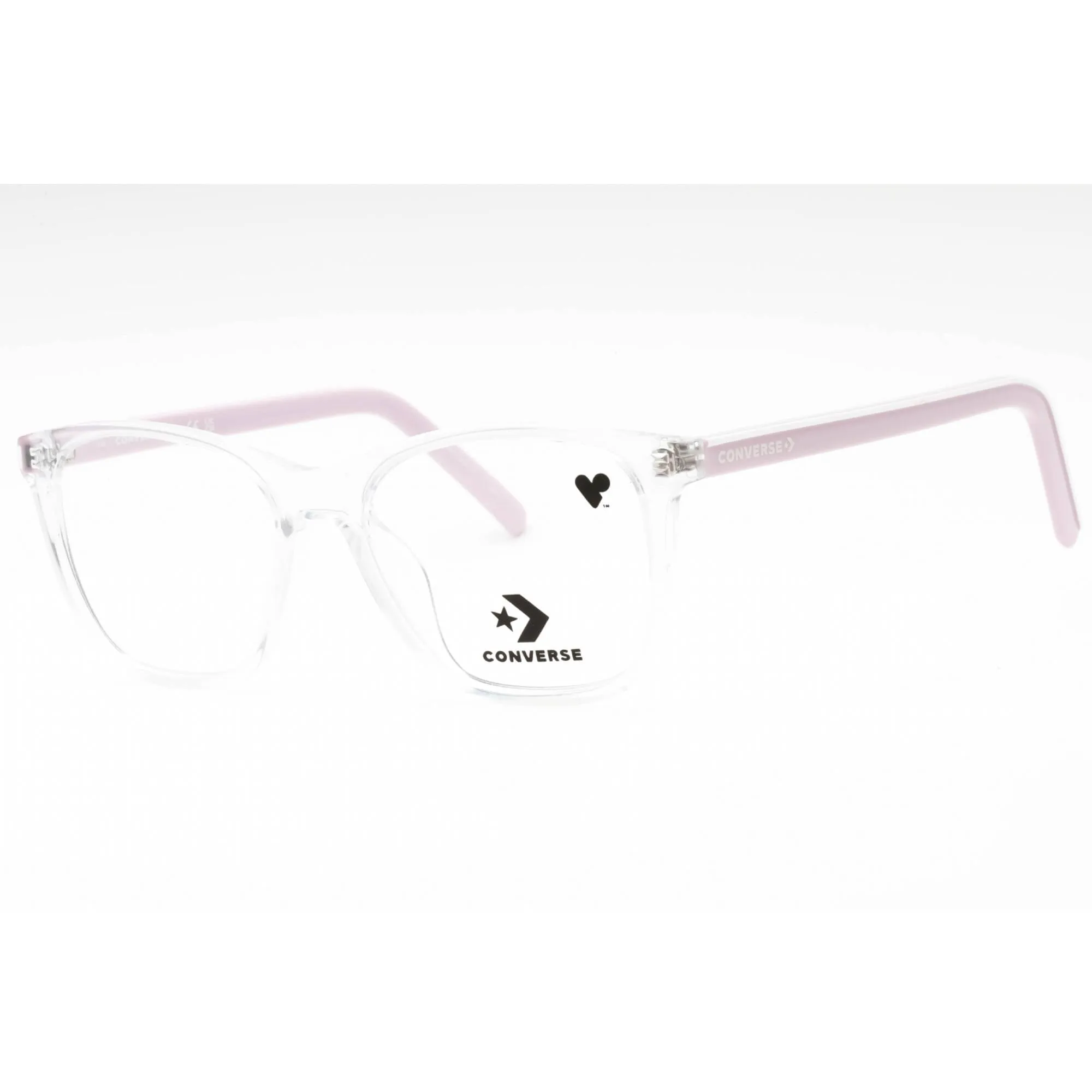 Converse Women's Eyeglasses - Crystal Clear Injected Propionate Full Rim | CV5050 970