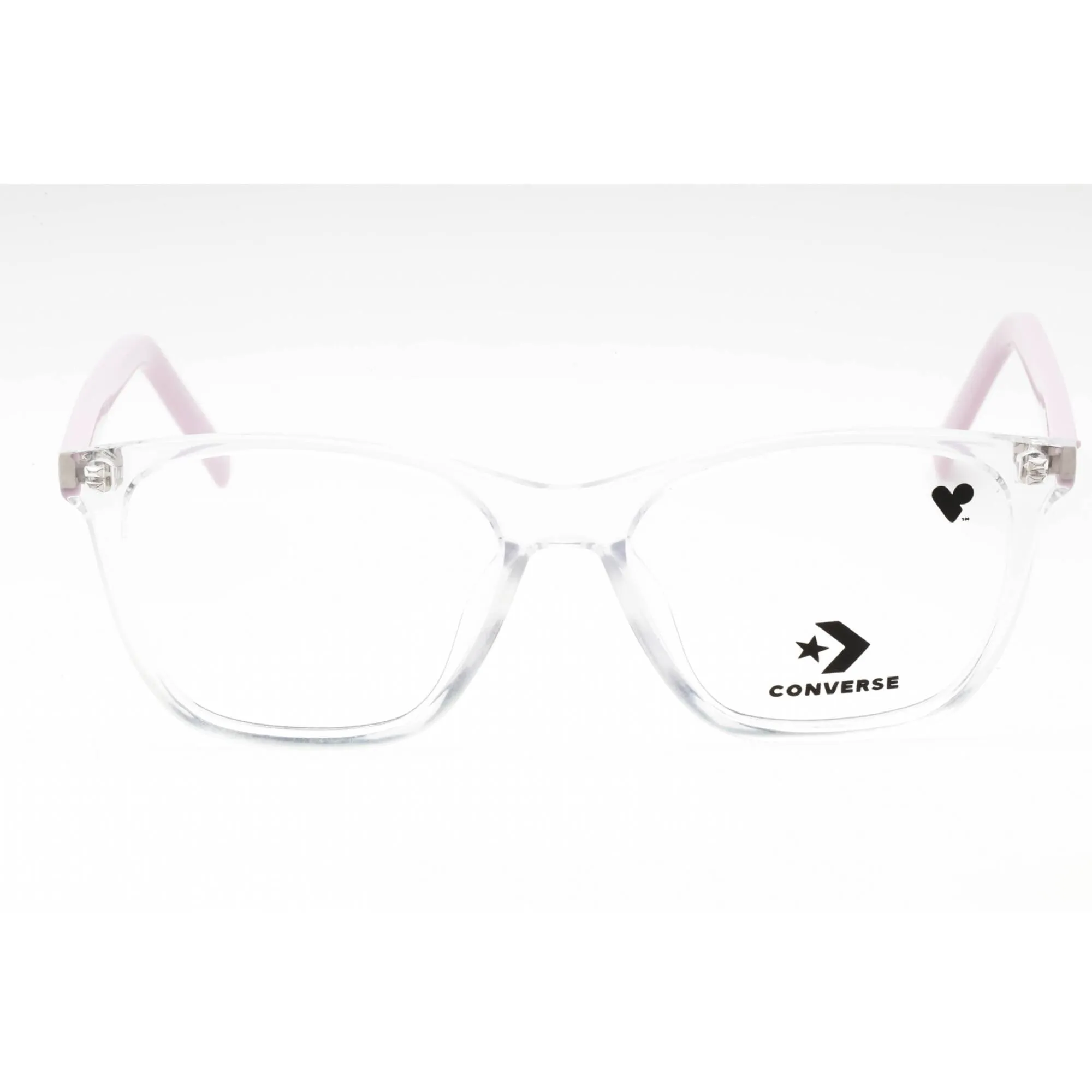 Converse Women's Eyeglasses - Crystal Clear Injected Propionate Full Rim | CV5050 970