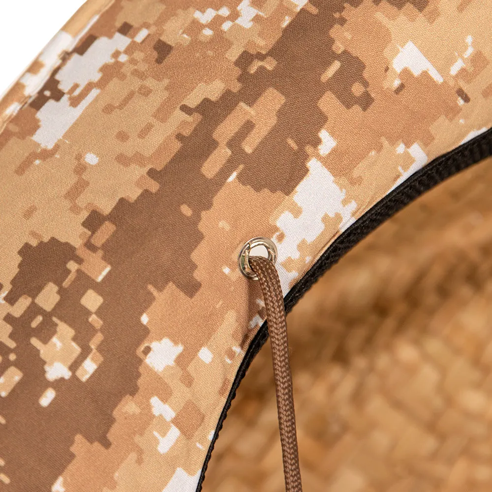 Cowboy Straw Hat | Desert Digi Camo
