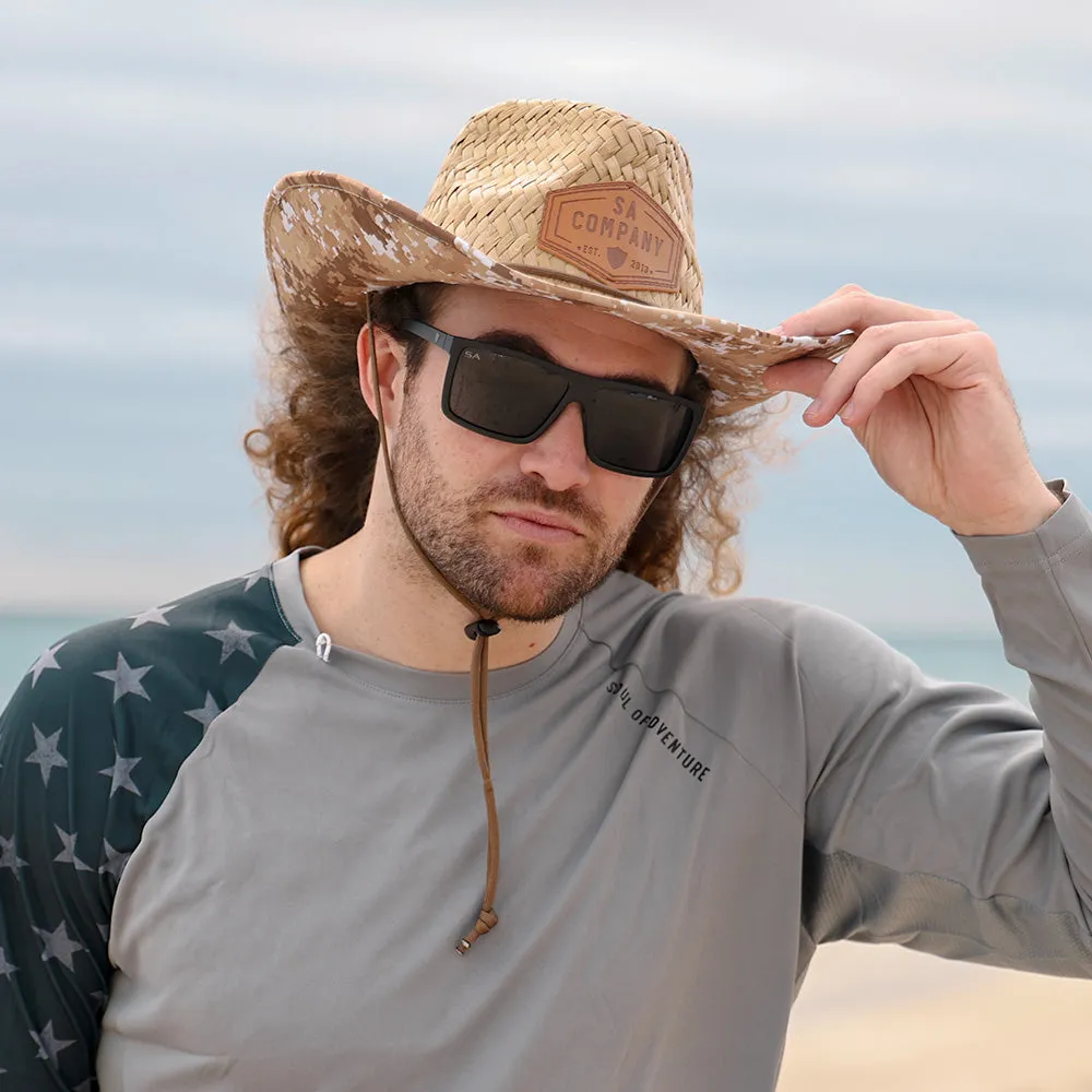 Cowboy Straw Hat | Desert Digi Camo
