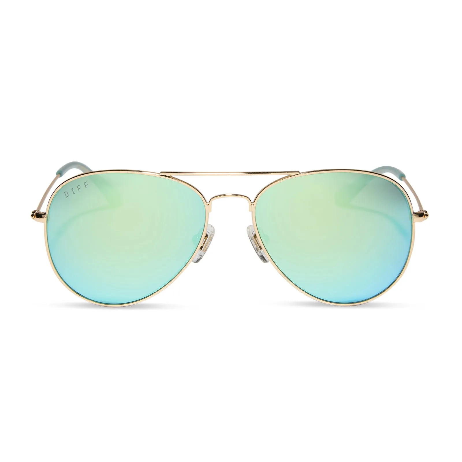 CRUZ - GOLD   AQUATIC AWE MIRROR SUNGLASSES