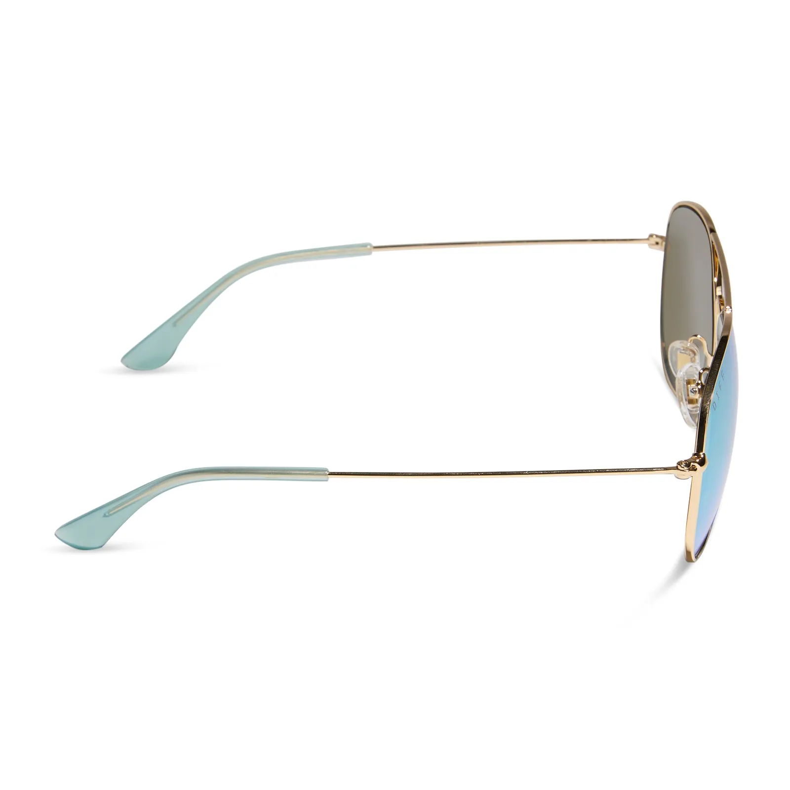 CRUZ - GOLD   AQUATIC AWE MIRROR SUNGLASSES