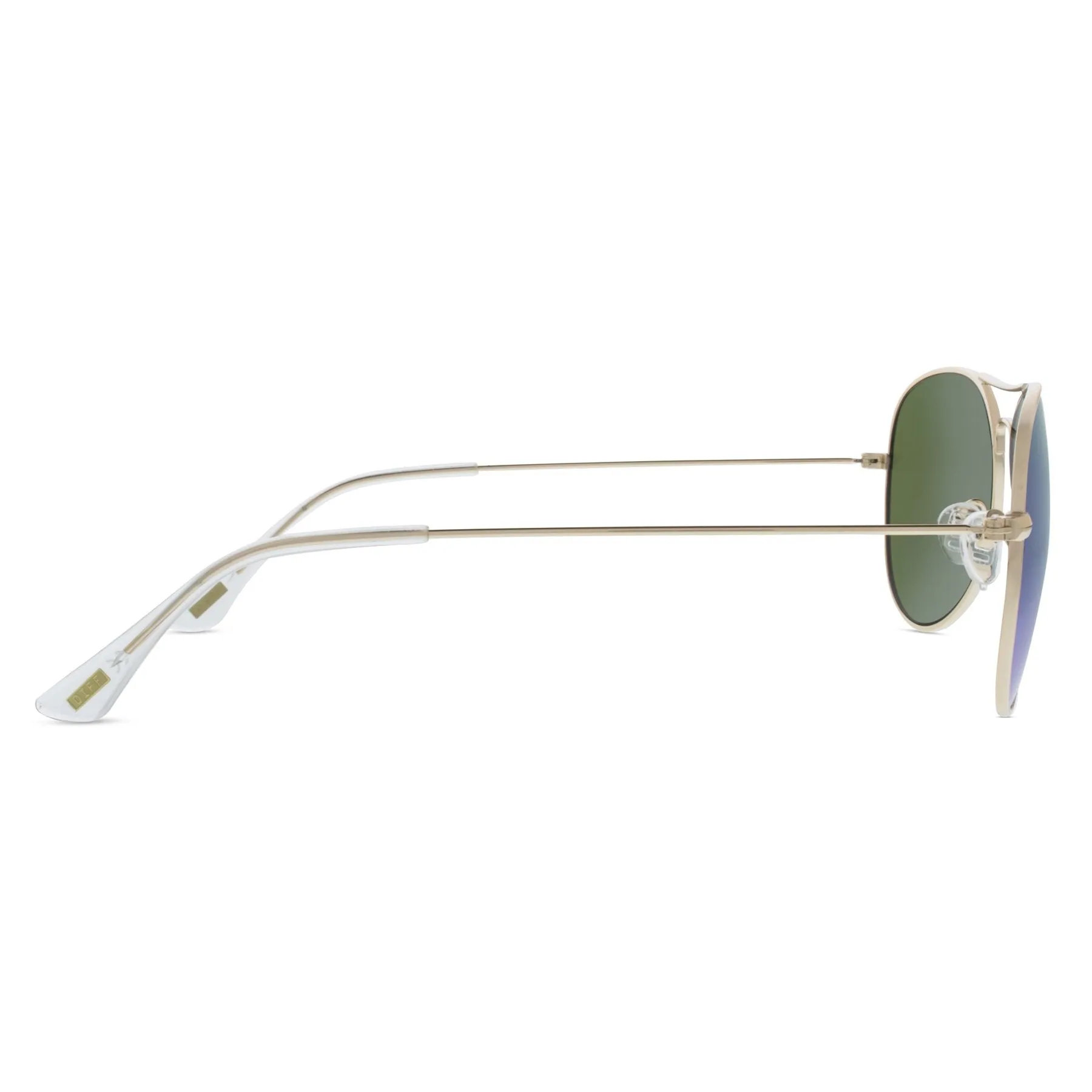 CRUZ - GOLD   BLUE MIRROR SUNGLASSES