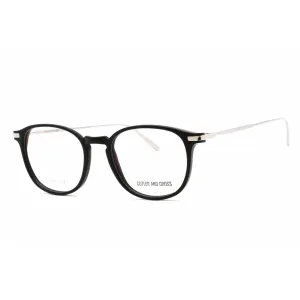 Cutler And Gross Unisex Eyeglasses - Silver/Black/Metallic/Gunmetal Frame | CG1303 001