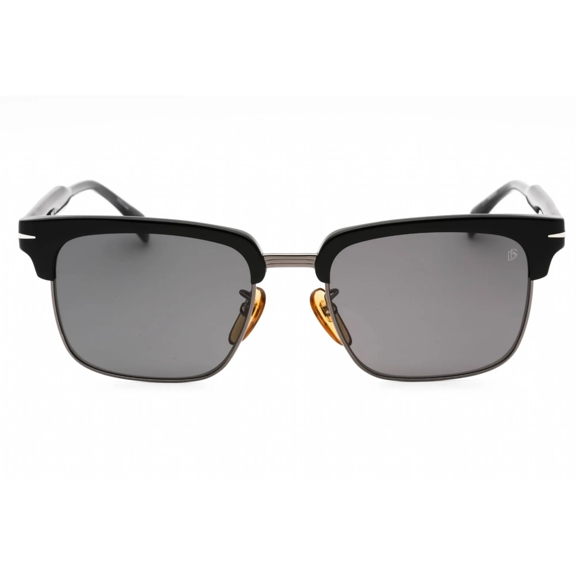 David Beckham Men's Sunglasses - Black Dark Ruthenium Full Rim | DB 1119/G/S 0ANS M9